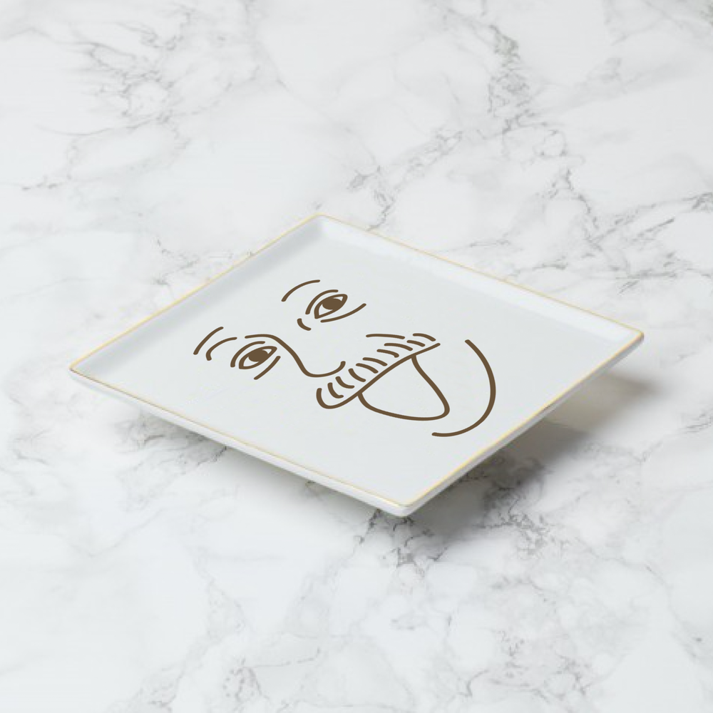 The Albert Einstein Ceramic Tray