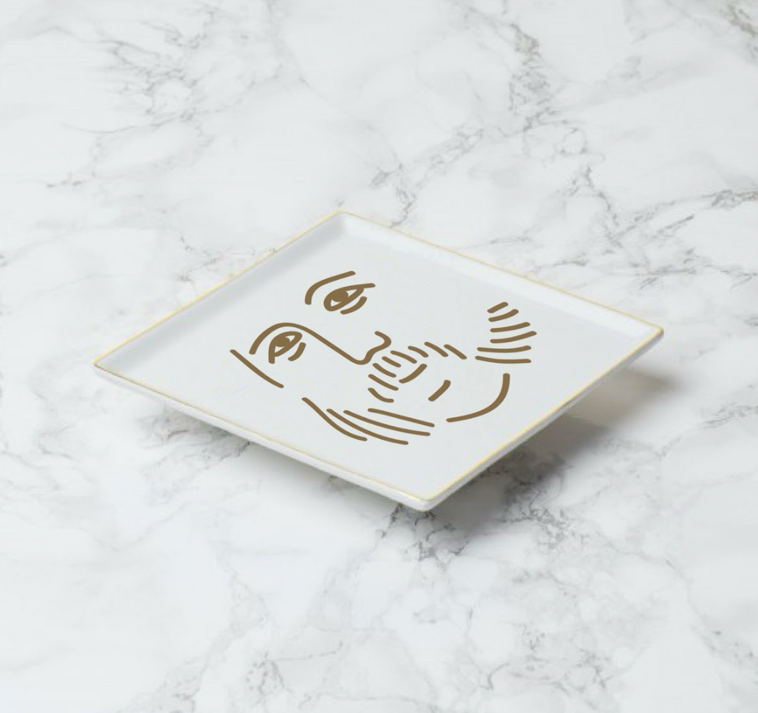 Henri Dunant Ceramic Tray