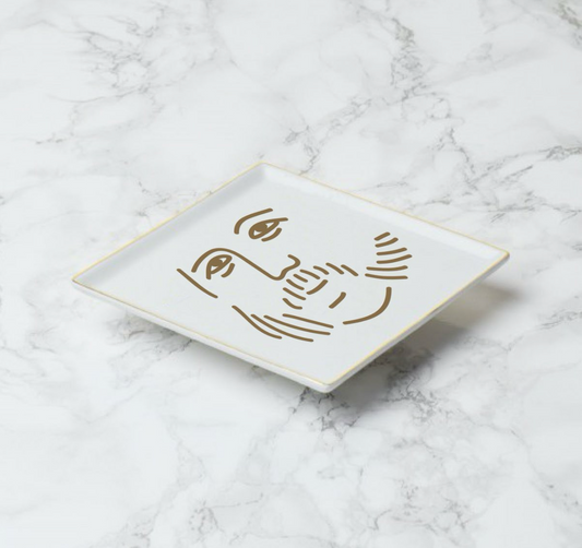 Henri Dunant Ceramic Tray