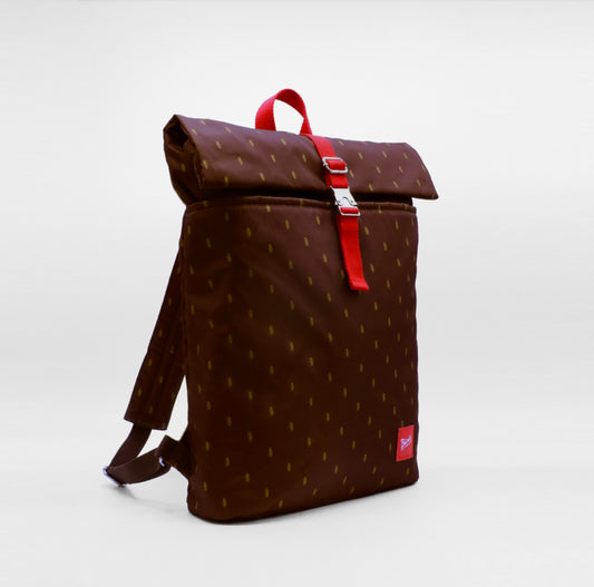 The Chocolate Monogram Backpack