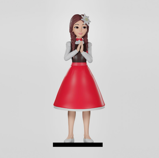 The Edelweiss Girl | Figurine