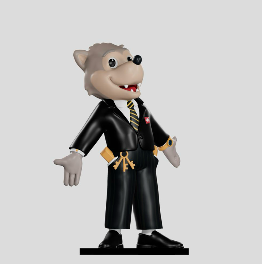 A Very Swiss Banker | Figurine