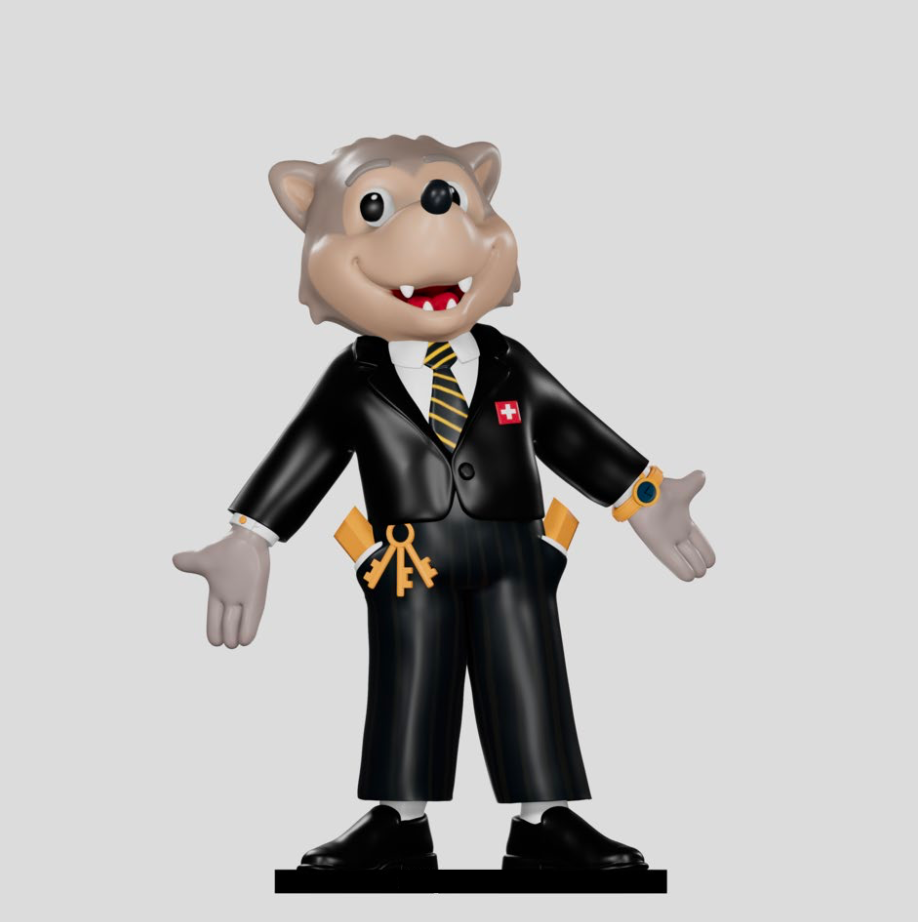 A Very Swiss Banker | Figurine