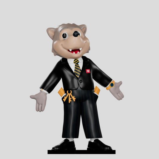 A Very Swiss Banker | Figurine
