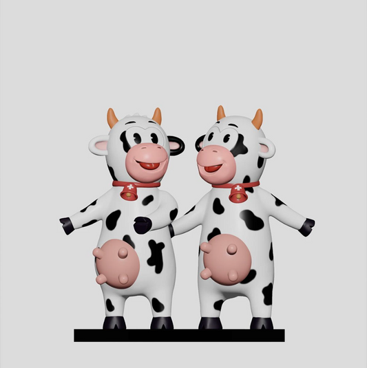 The Swiss Cows | Figurine