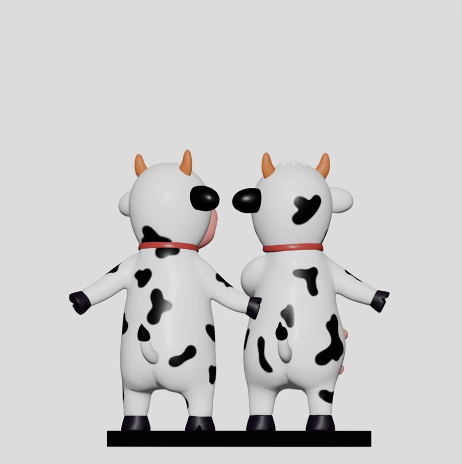 The Swiss Cows | Figurine